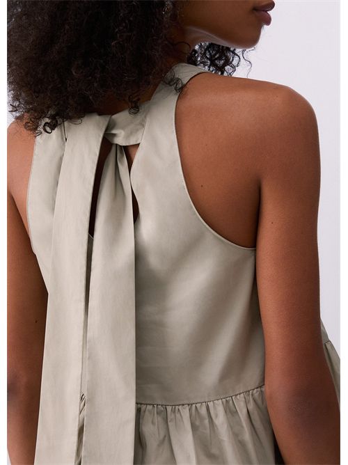 Top in popeline con fiocco LIU JO | WA6365T4853/61107